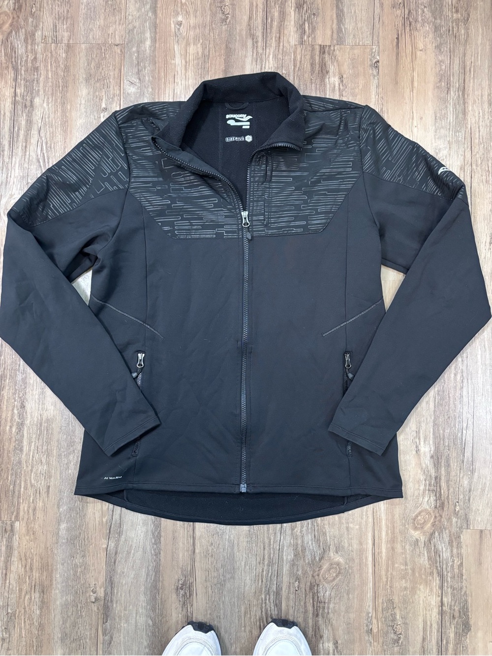 Saucony Black Women's Full-Zip Utility Jacket